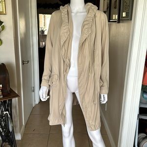 Silence & Noice Cream Color Jacket Size M Like New